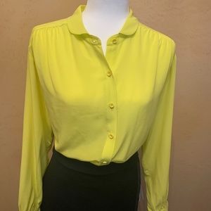 A Loves A Button Down Silk Blouse